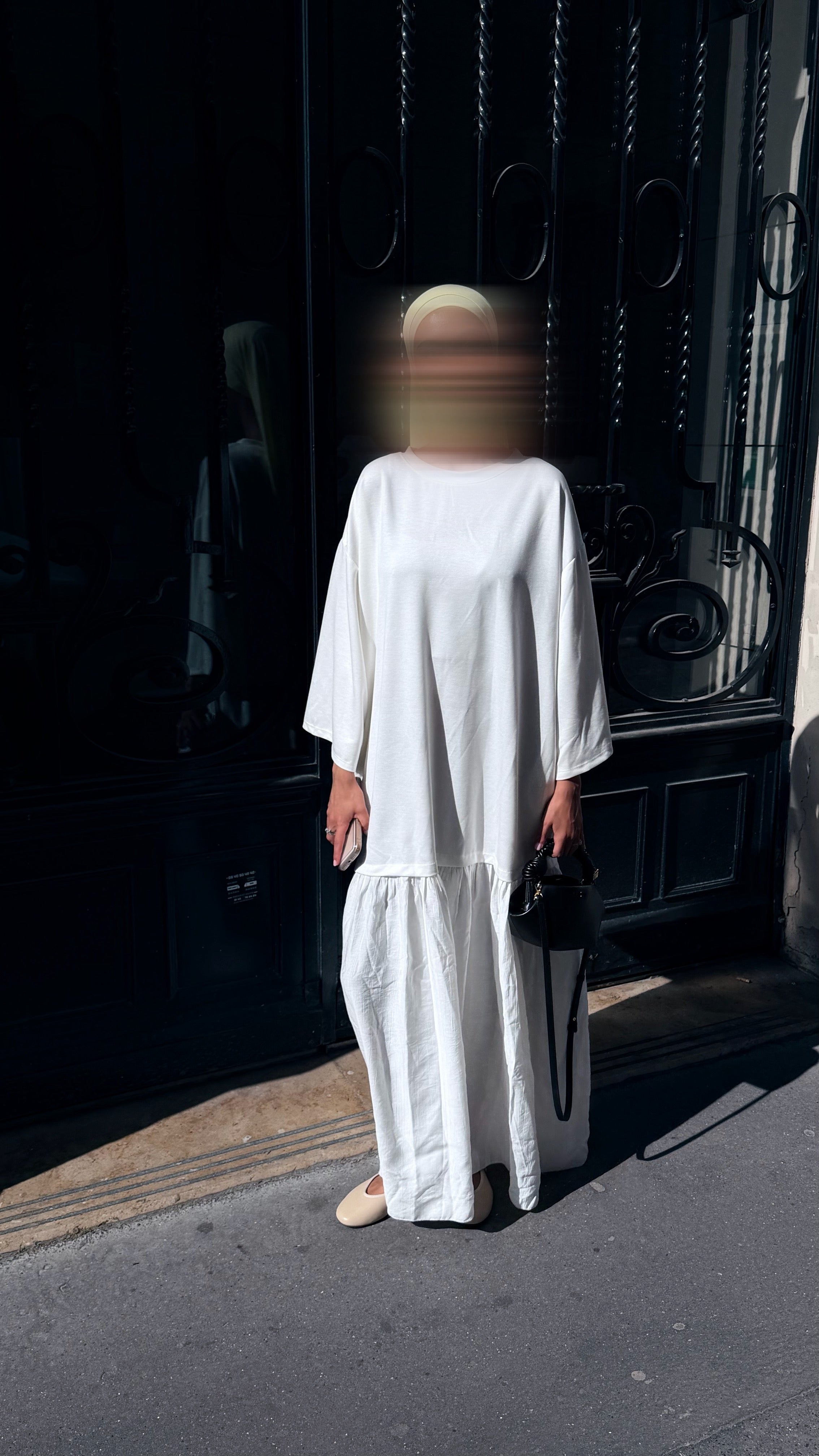 Robe bouffante - Blanche