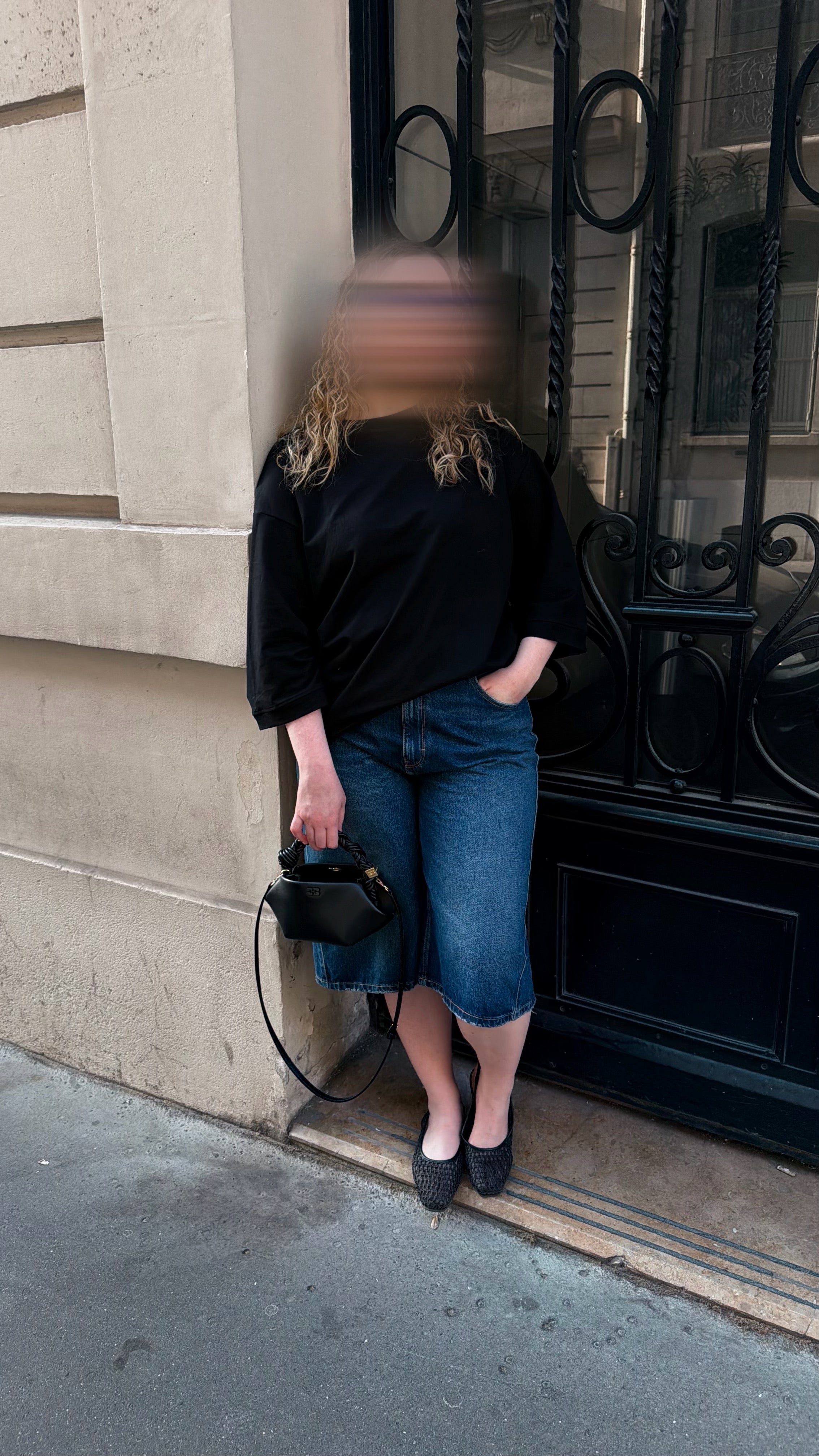 T-shirt oversize - Noir